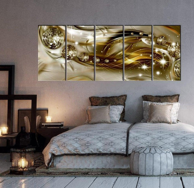 Stretched Canvas Glamour Art - Crystal Balls