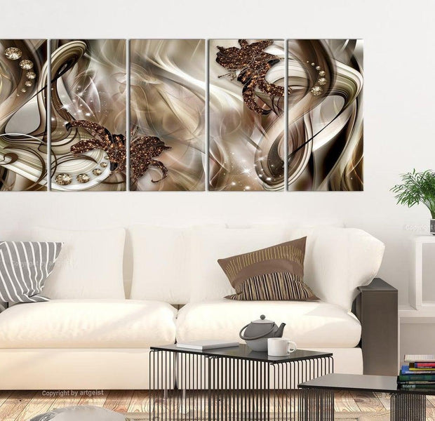Stretched Canvas Glamour Art - Elegant Shells