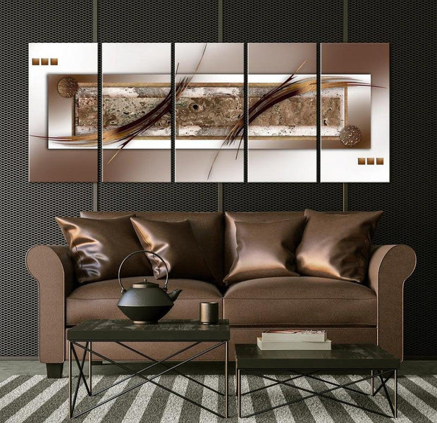 Stretched Canvas Glamour Art - Foreign Planet