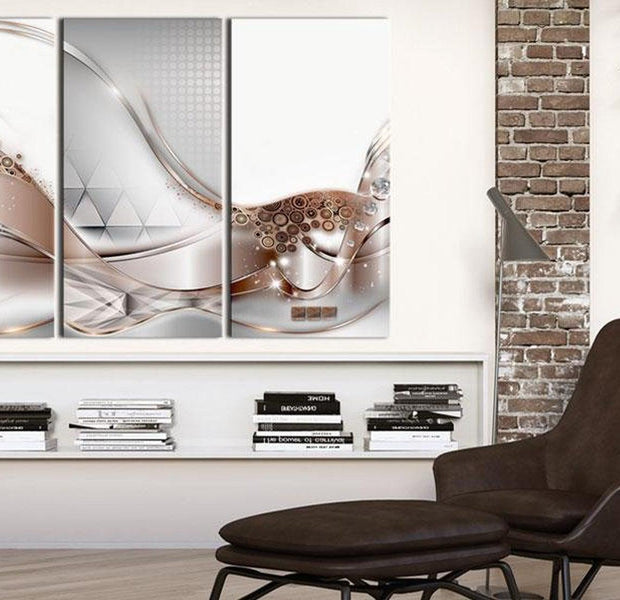 Stretched Canvas Glamour Art - Mechanical River