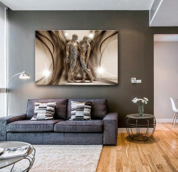 Stretched Canvas Glamour Art - Monument Of Love