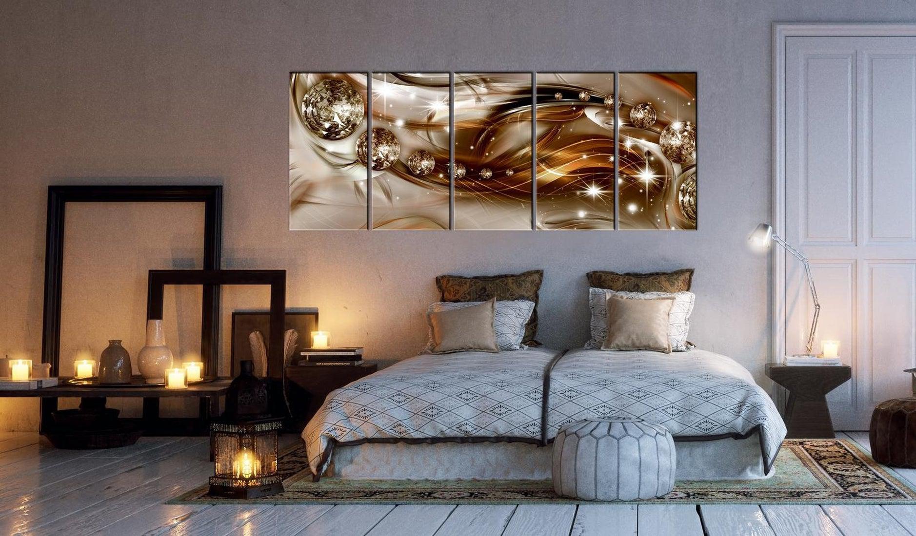 Stretched Canvas Glamour Art - Shining Bullets