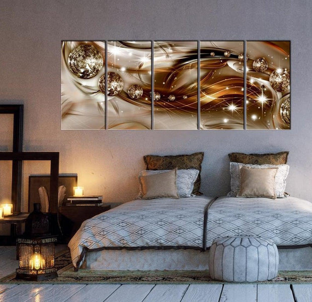 Stretched Canvas Glamour Art - Shining Bullets