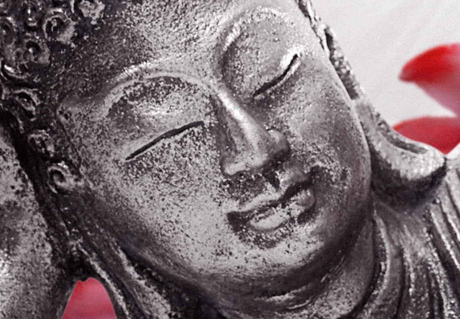 Spiritual Canvas Wall Art - Relaxing Buddha - 5 Pieces