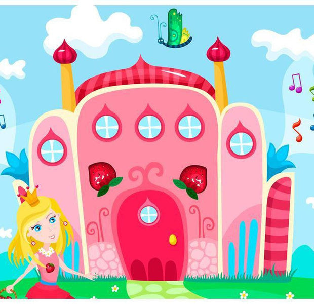 Kids Wallpaper Wall Mural - Castle