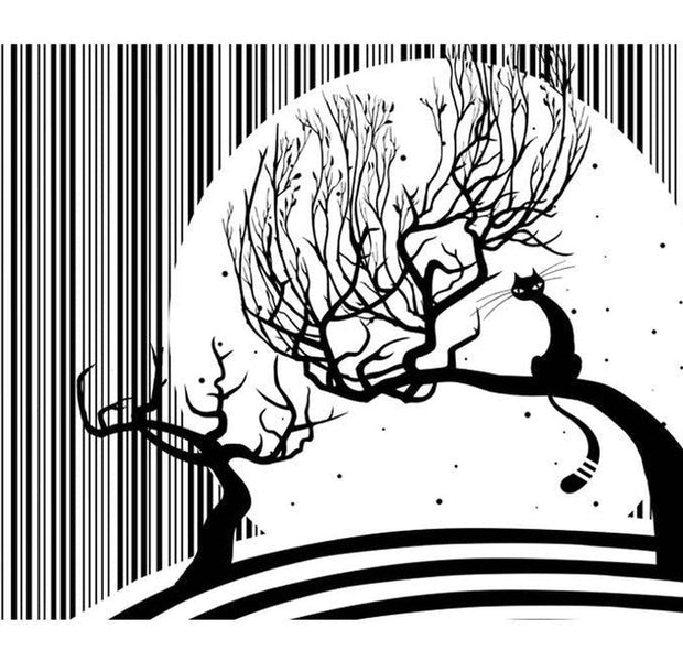 Kids Wallpaper Wall Mural - Cat's Melody 02