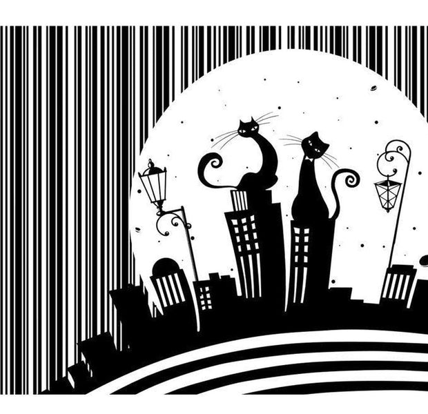 Kids Wallpaper Wall Mural - Cat's Melody