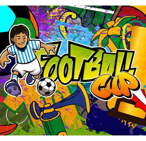 Kids Wallpaper Wall Mural - Football Cup