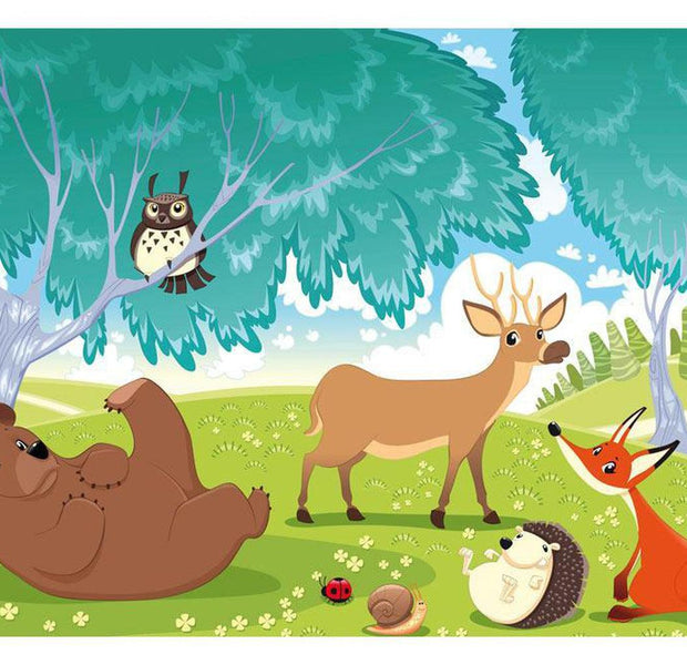 Kids Wallpaper Wall Mural - The Animals Of Farthing Wood