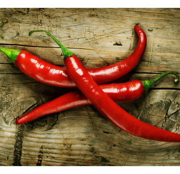 Kitchen Wallpaper Wall Mural - Spicy Chili Peppers