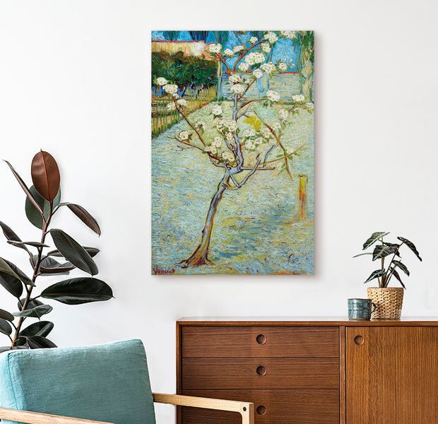 Reproduction Canvas Wall Art - Blossoming Pear Tree