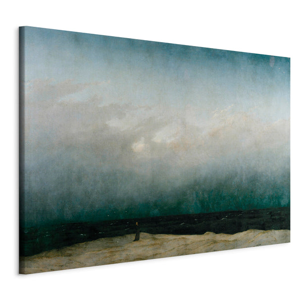 Reproduction Canvas Wall Art - Monk by the Sea