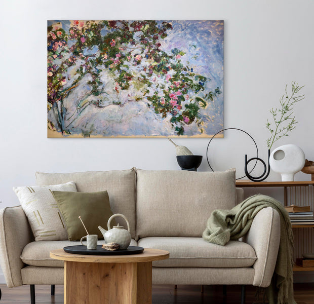 Reproduction Canvas Wall Art - Les Roses