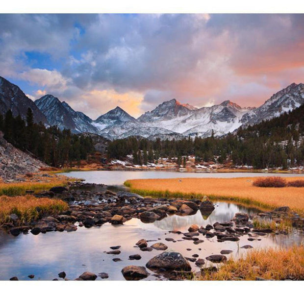 Landscape Wallpaper Wall Mural - Amazing Mountain Landscape