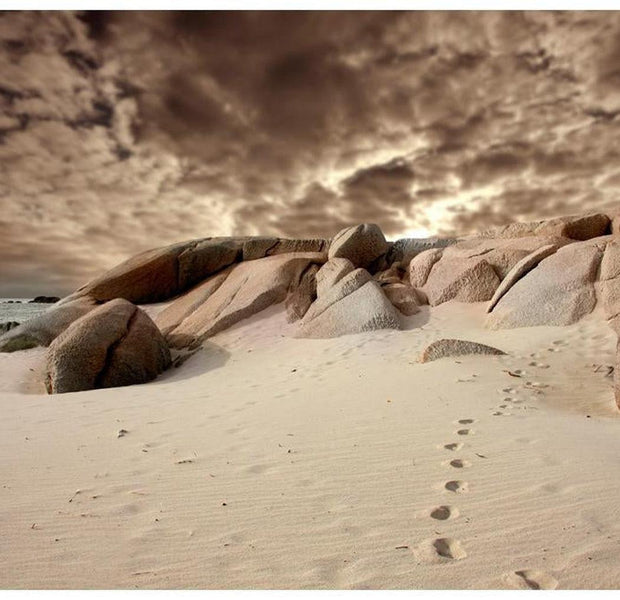 Landscape Wallpaper Wall Mural - Beach