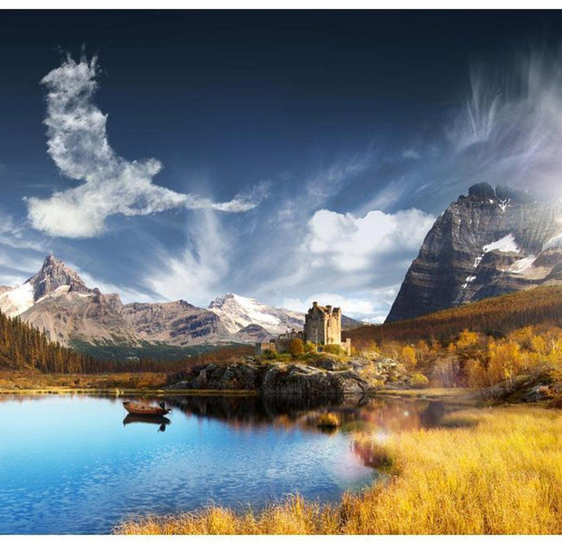 Landscape Wallpaper Wall Mural - Bird Cloud