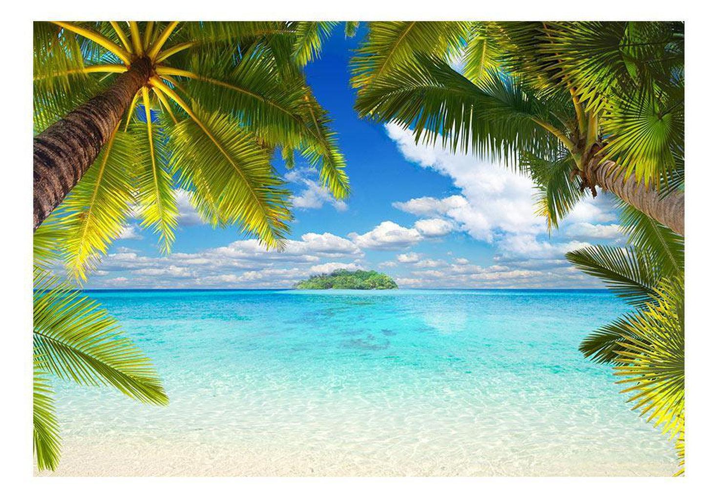 Landscape Wallpaper Wall Mural - Tropical Island