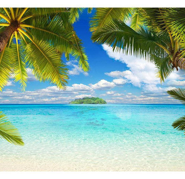 Landscape Wallpaper Wall Mural - Tropical Island