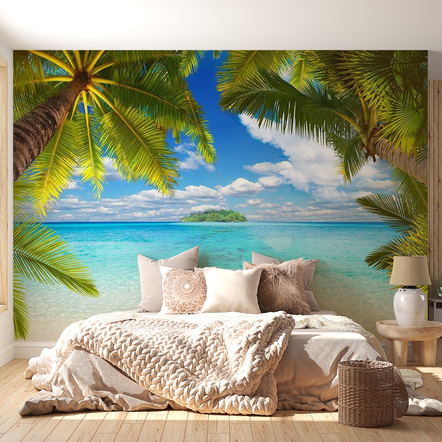 Landscape Wallpaper Wall Mural - Tropical Island