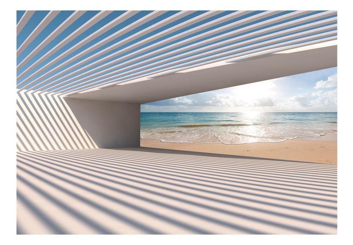 Landscape Wallpaper Wall Mural - City Beach