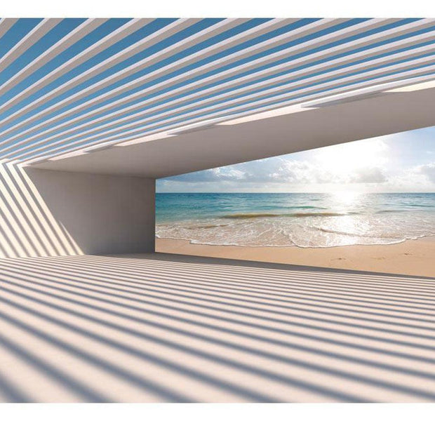 Landscape Wallpaper Wall Mural - City Beach