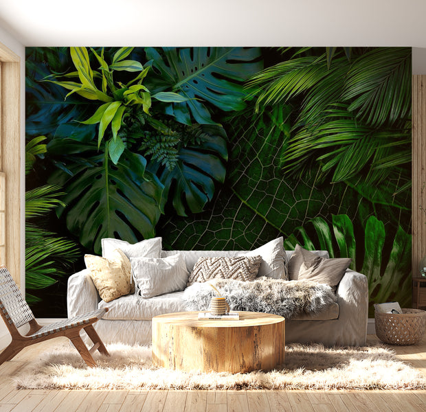 Landscape Wallpaper Wall Mural - Dark Jungle