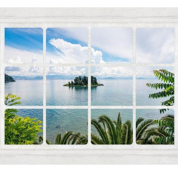 Landscape Wallpaper Wall Mural - Uninhabited Island