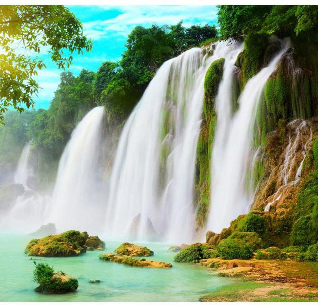 Landscape Wallpaper Wall Mural - Detian - Waterfall China