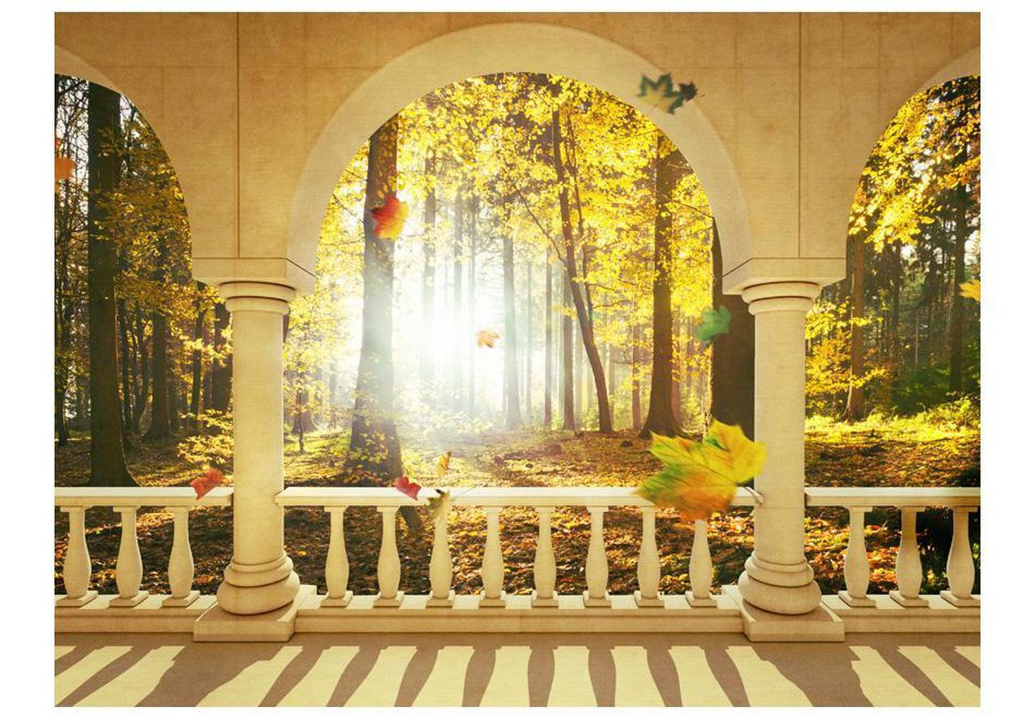 Landscape Wallpaper Wall Mural - Dream About Autumnal Forest