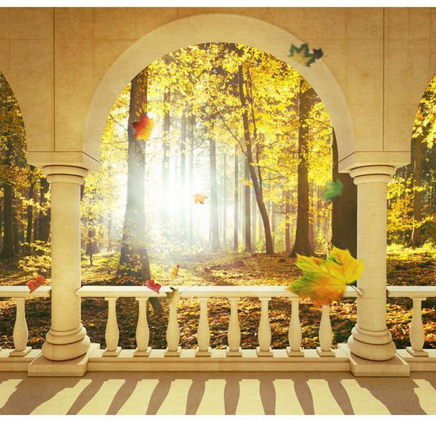 Landscape Wallpaper Wall Mural - Dream About Autumnal Forest