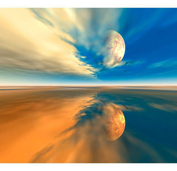 Landscape Wallpaper Wall Mural - Fly Me To The Moon