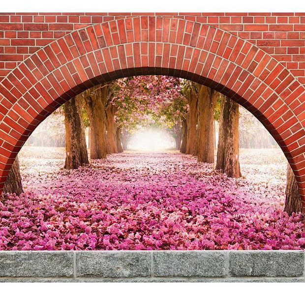 Landscape Wallpaper Wall Mural - Magical Bridge