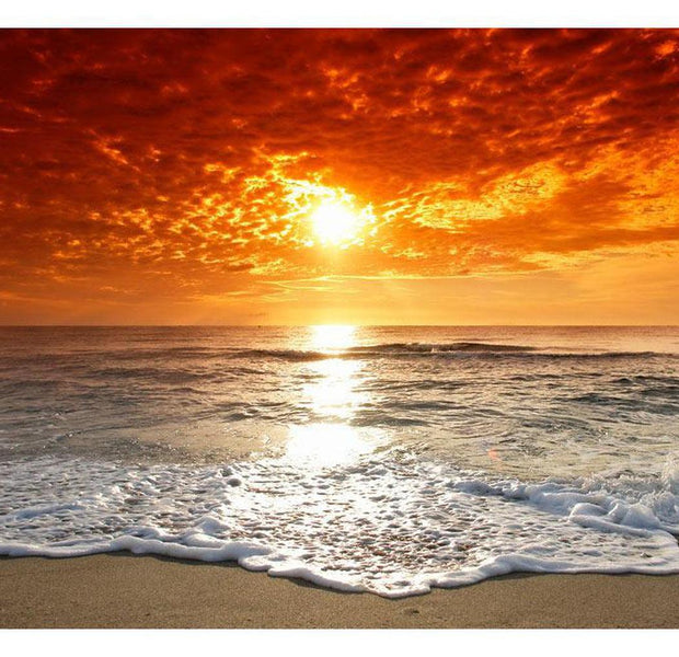 Landscape Wallpaper Wall Mural - Marvelous Sunset