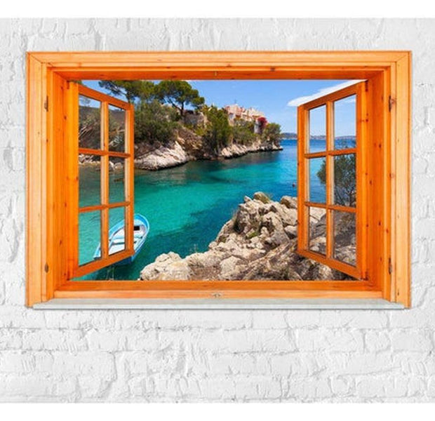 Landscape Wallpaper Wall Mural - Mediterranean Landscape