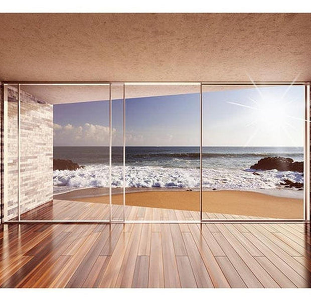 Landscape Wallpaper Wall Mural - Meeting At The Sea