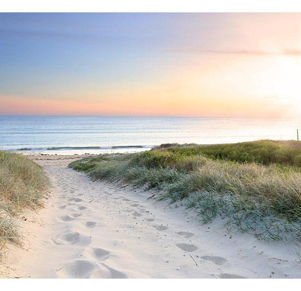 Landscape Wallpaper Wall Mural - Morning Walk On The Beach