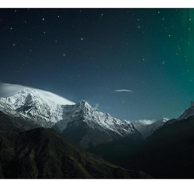 Landscape Wallpaper Wall Mural - Northern Lights