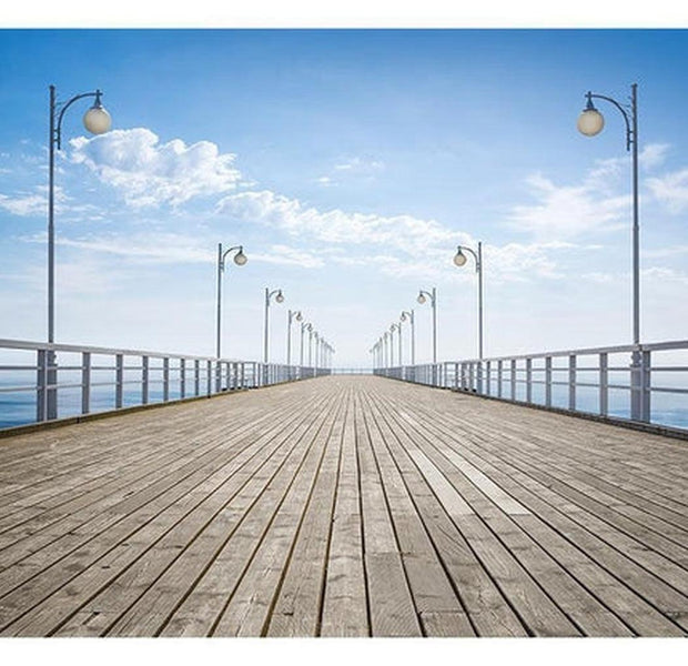 Landscape Wallpaper Wall Mural - On The Pier