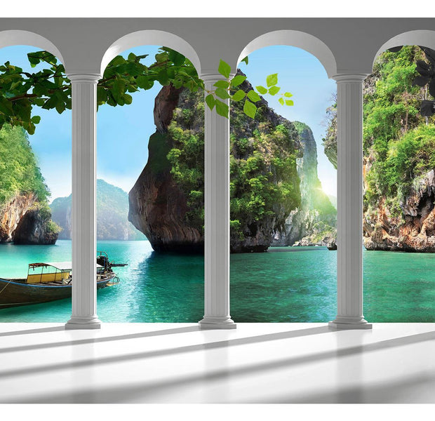 Landscape Wallpaper Wall Mural - On The Terrace