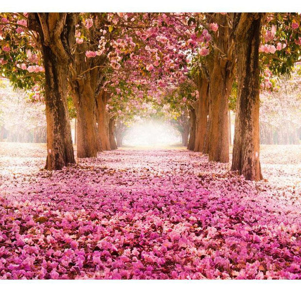 Landscape Wallpaper Wall Mural - Pink Grove