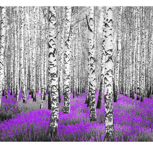 Landscape Wallpaper Wall Mural - Purple Asylum