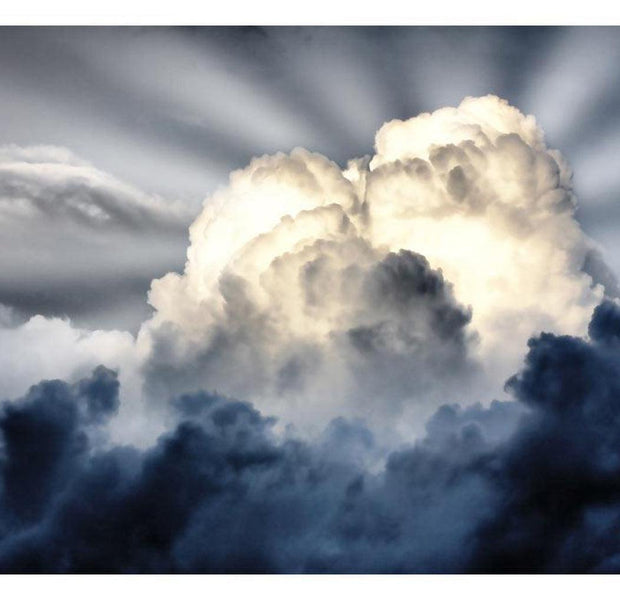 Landscape Wallpaper Wall Mural - Rays In The Sky