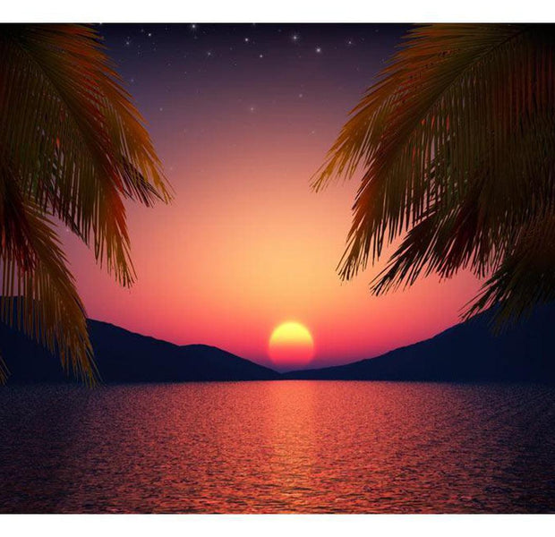 Landscape Wallpaper Wall Mural - Romantic Evening On The Beach
