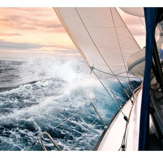 Landscape Wallpaper Wall Mural - Sailing