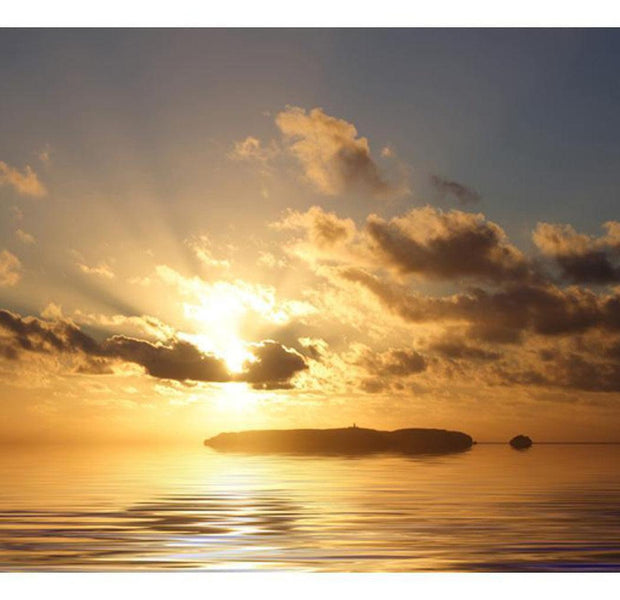 Landscape Wallpaper Wall Mural - Sea - Sunset