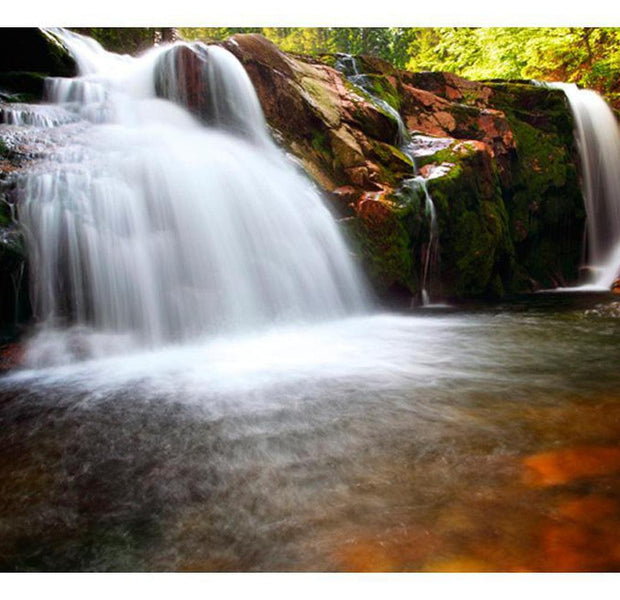 Landscape Wallpaper Wall Mural - Small Elbe Waterfall