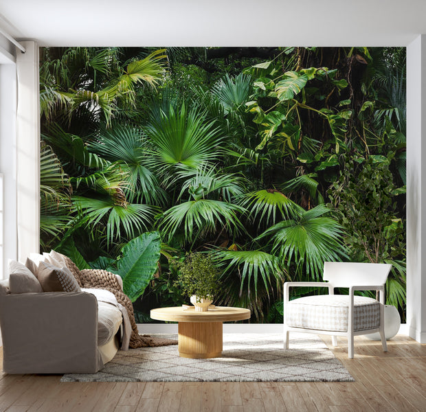 Landscape Wallpaper Wall Mural - Sunny Jungle