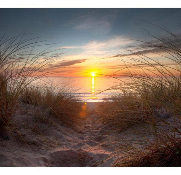 Landscape Wallpaper Wall Mural - Sunset Over The Atlantic Ocean