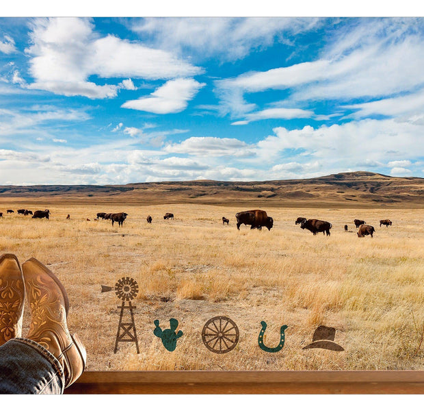 Landscape Wallpaper Wall Mural - Texas Ranch