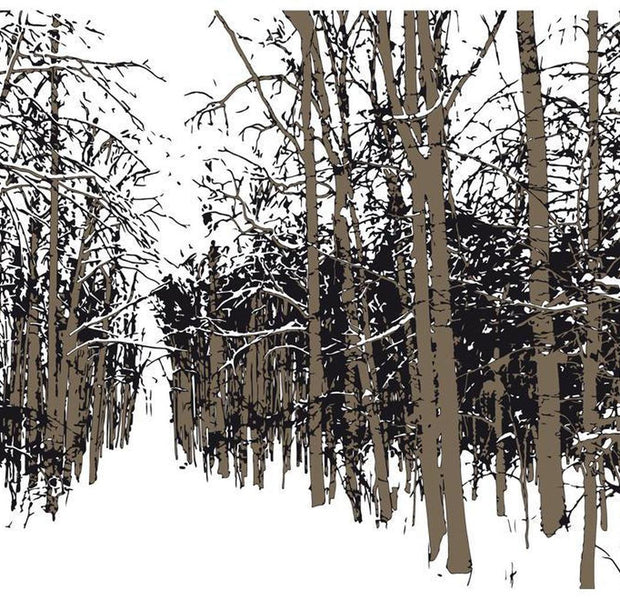 Landscape Wallpaper Wall Mural - Trees - Autumn